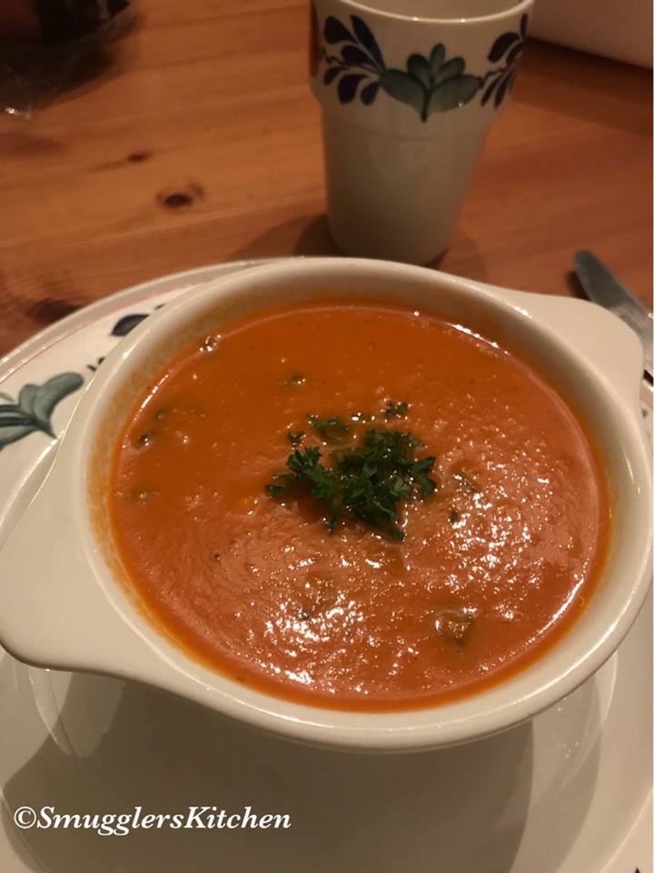 Tomatensoep Klaar