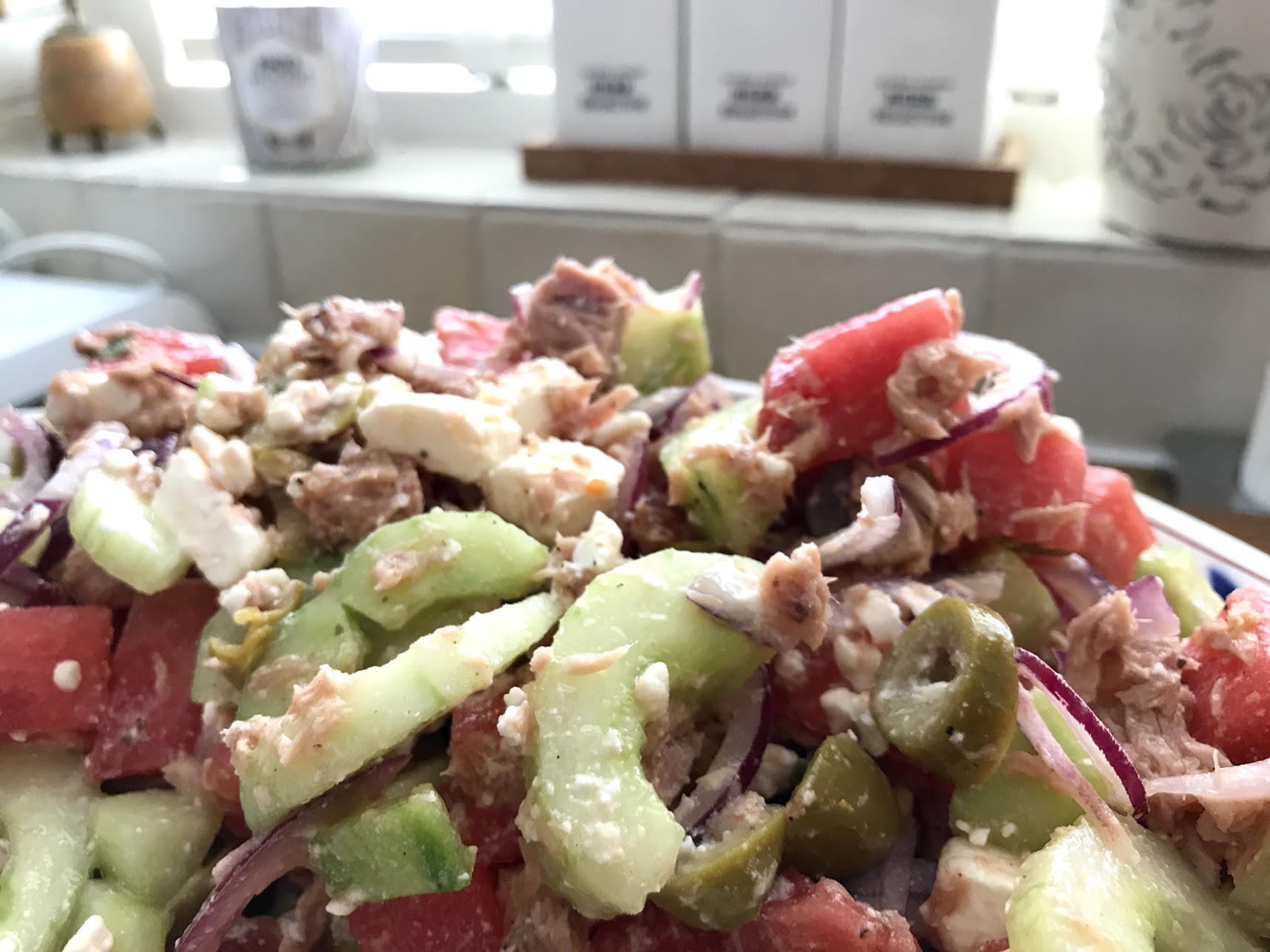 Salade Met Meloen En Tonijn